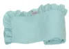 Paturica pentru copii Amy 110x85cm din bumbac muselina cu doua fete Mint