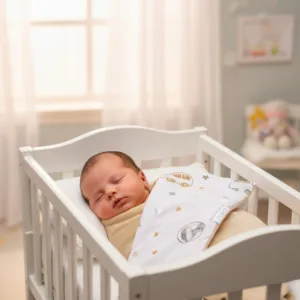 Paturica pentru copii BabyMam Beige Cars