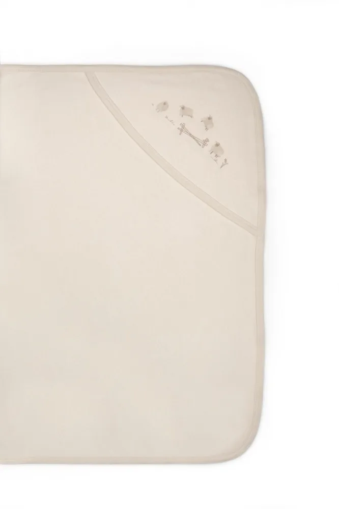 Paturica pentru nou nascut BabyCosy Lamb din bumbac