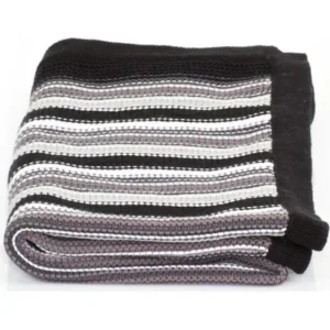 Paturica tricotata din bumbac pentru copii ABC Design Phantom