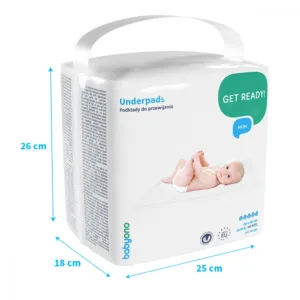 Paturica unica folosinta Baby Ono 90x60 cm 20 buc