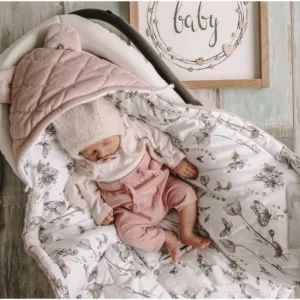 Paturica universala pentru scoica auto BabySteps Baloane din bumbaccatifea