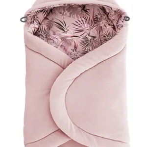 Paturica universala pentru scoica auto bumbaccatifea Magic Jungle Powder Pink Sleepee 3 tog