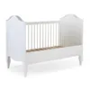 Patut Childhome Romantic White 70x140 cm MDF pin alb