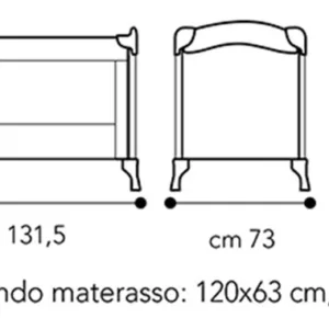 Patut Voiaj Brevi Dolce Sogno 002 pliabil