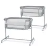 Patut co sleeper Kinderkraft neste up full light grey