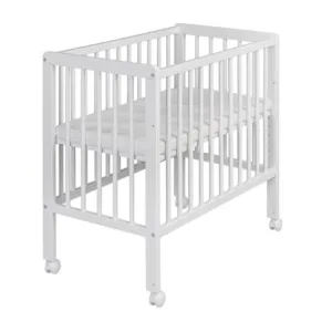 Patut copii lemn Joy alb 80x43 cm