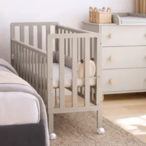 Patut din lemn Bambi casmir cu laterala culisanta