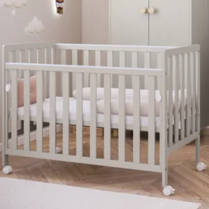 Patut din lemn Bambi casmir cu laterala culisanta