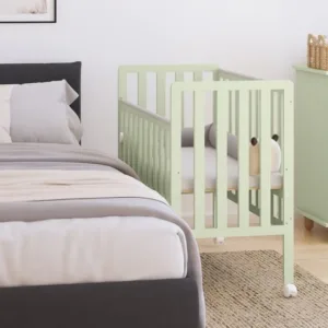 Patut din lemn Bambi menta cu laterala culisanta