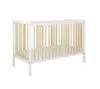 Patut din lemn Nichiduta Lumi AlbNatur cu sistem 3 bare detasabile