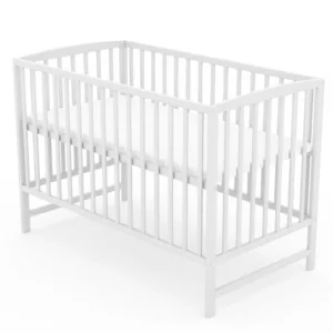 Patut din lemn masiv 120x60 cm Beatrice cu 3 nivele pentru saltea