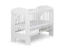 Patut din lemn pentru copii Klups Nel Cloud Alb