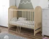 Patut din lemn pentru copii Tymon natur 120 x 60 cm