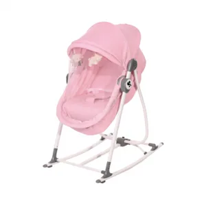 Patut leagan pentru nou nascut 2 in 1 Alicante Pink