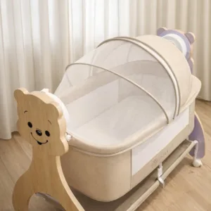 Patut multifunctional AppeKids Buggy cu leganare electrica