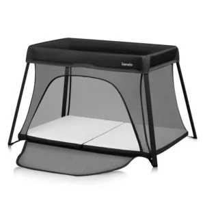 Patut multifunctional Lionelo Alice Negru 3 in 1 pliabil