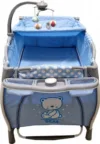 Patut pentru copii Baby Care PRO FRW Albastru Pliabil