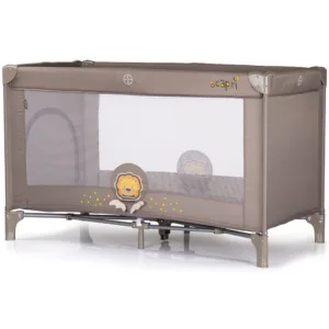 Patut pentru copii Chipolino Capri Lion Beige pliabil