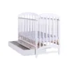 Patut pentru copii Drewex  Adel cu sertar Alb