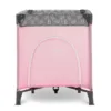 Patut pliabil pentru copii Momi Belove Pink 60x120 cm
