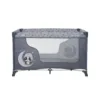 Patut pliabil pentru copii Lorelli Moonlight Cool Grey Pandas