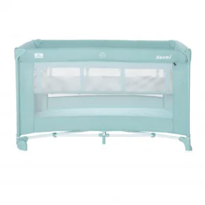 Patut pliabil Noemi 2 nivele Blue Surf Teddy