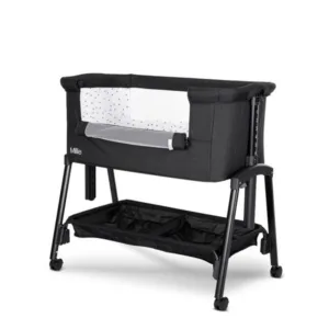 Patut pliabil co-sleeper Lorelli Millie Black 0 luni+ maxim 9 kg