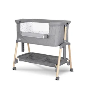 Patut pliabil co-sleeper Lorelli Millie Grey 0 luni+ maxim 9 kg