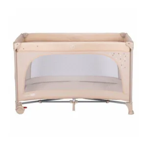 Patut pliabil cu un nivel 120x60 cm FreeON Nook Beige