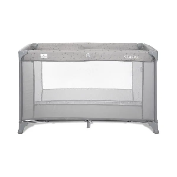 Patut pliabil pentru copii Lorelli Carina Grey Stars