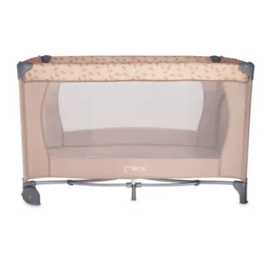 Patut pliabil pentru copii Momi Belove Beige 60x120 cm