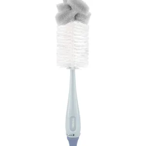 Perie pentru biberoane 2 in 1 KikkaBoo Blue