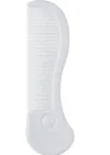 Perie si pieptan pentru bebelus ergonomic White Rotho-babydesign