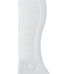 Perie si pieptan pentru bebelus ergonomic White Rotho-babydesign