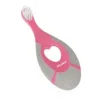 Periuta de dinti Akuku pentru bebelusi si copii pinkgrey 0-2 ani