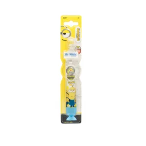 Periuta de dinti Mr.White pentru copii cu cronometru luminos si ventuza Minions