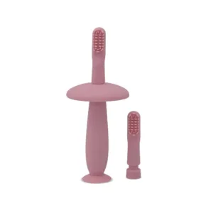 Periuta de dinti cu protectie Lorelli Baby Care Training 6 luni + Roz