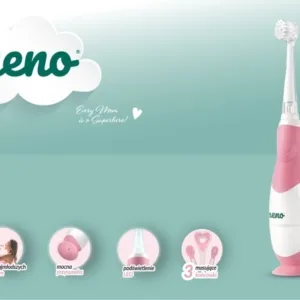 Periuta de dinti electrica Neno Denti Pink 3-36 luni