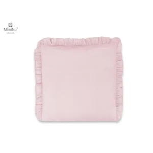 Perna clasica de dormit MimiNu cu husa detasabila din bumbac 40x40 cm Royal powder pink
