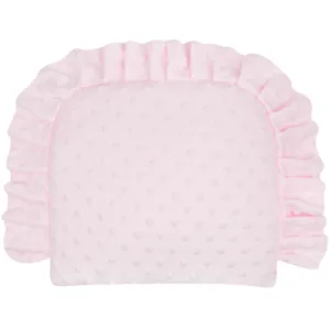 Perna clasica de dormit cu volanas 28x25 cm Minky Pink