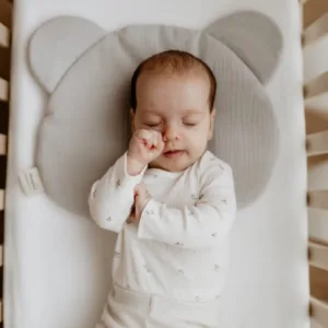Perna din bumbac cu urechi Muselina Gri Sleepee