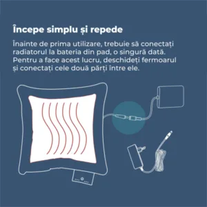 Perna electrica cu acumulator Beurer albastru