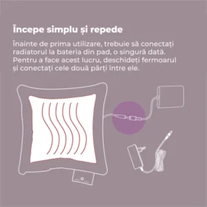 Perna electrica cu acumulator Beurer liliac