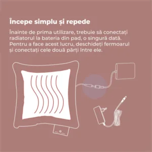 Perna electrica cu acumulator Beurer rose