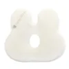 Perna ergonomica cu spuma de memorie Kikka Bunny White Velvet