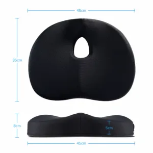 Perna ortopedica pentru sezut Suporto din spuma cu memorie