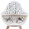 Perna scaun de masa Childhome Evolu Jerse Leopard