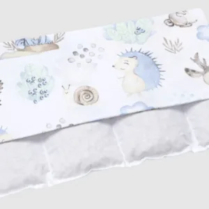 Pernuta anticolici Nichiduta umpluta cu samburi de cirese Blue Hedgehog 20x60 cm