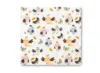 Pernuta inaltator pentru scaun copii Sensillo Birds 32x32x8 cm cu husa detasabila din bumbac